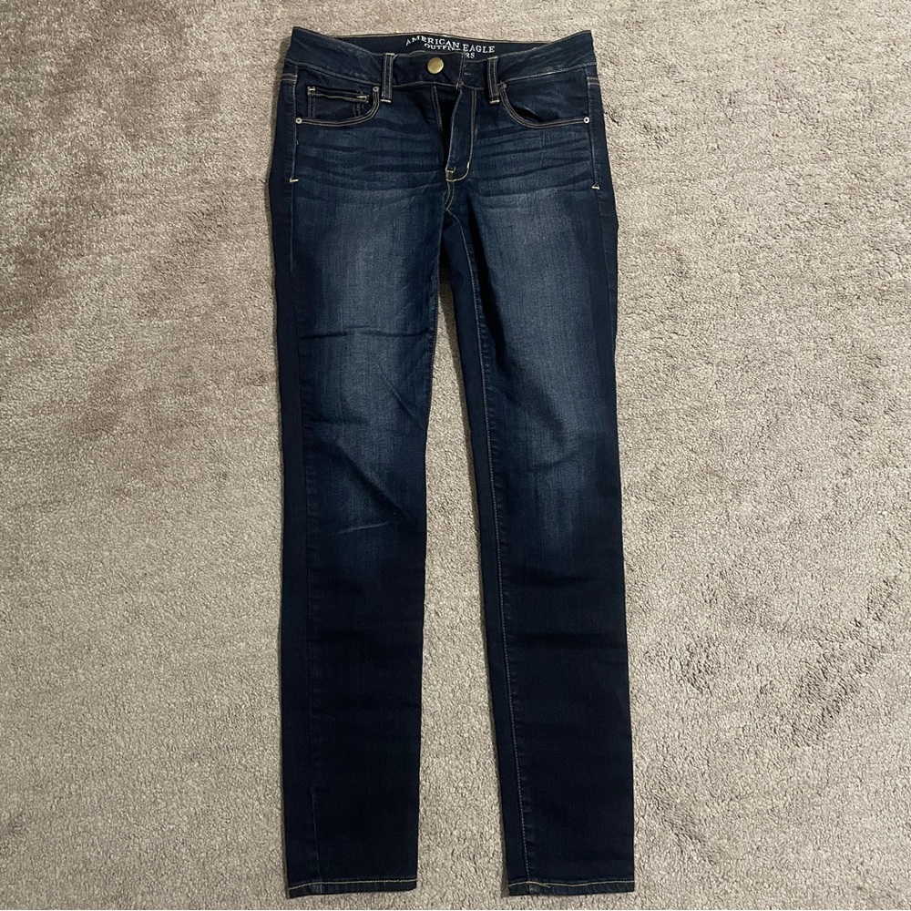 American Eagle Dark Skinny Jeans
